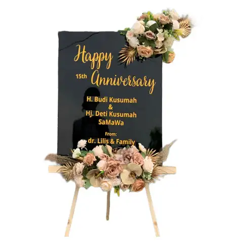 Papan Bunga Akrilik Tambang Ayam