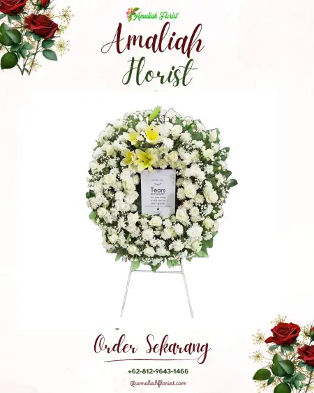 Krans Bunga Duka Tambang Ayam